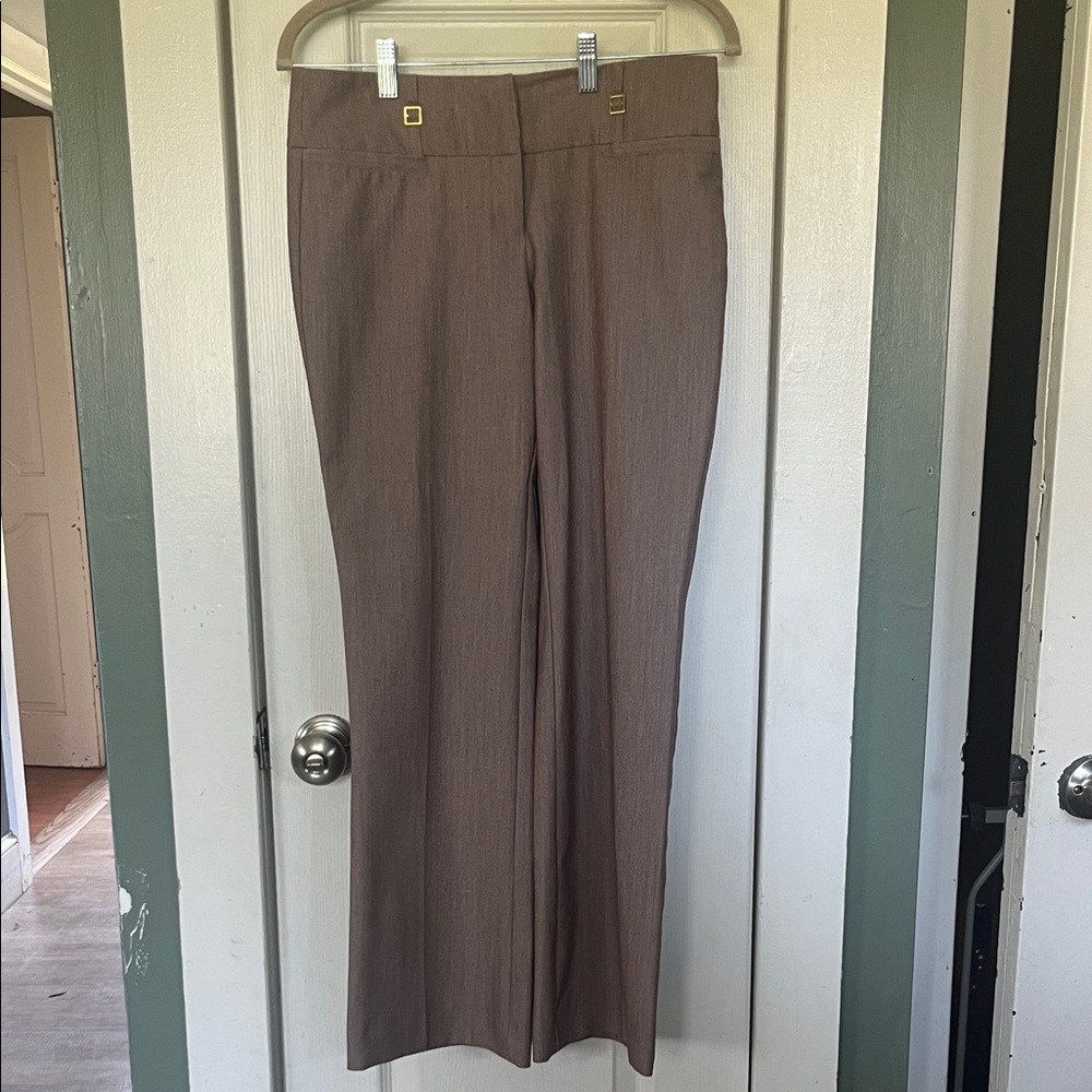 Joe Benbasset Women’s Taupe Dress Pants - Straight Leg